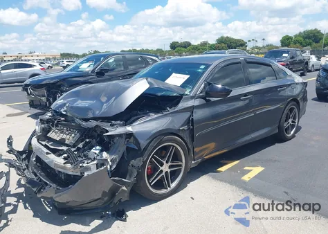 2018 Honda Accord Sport 2.0T из США, поврежденный, VIN 1HGCV2E3XJA044677